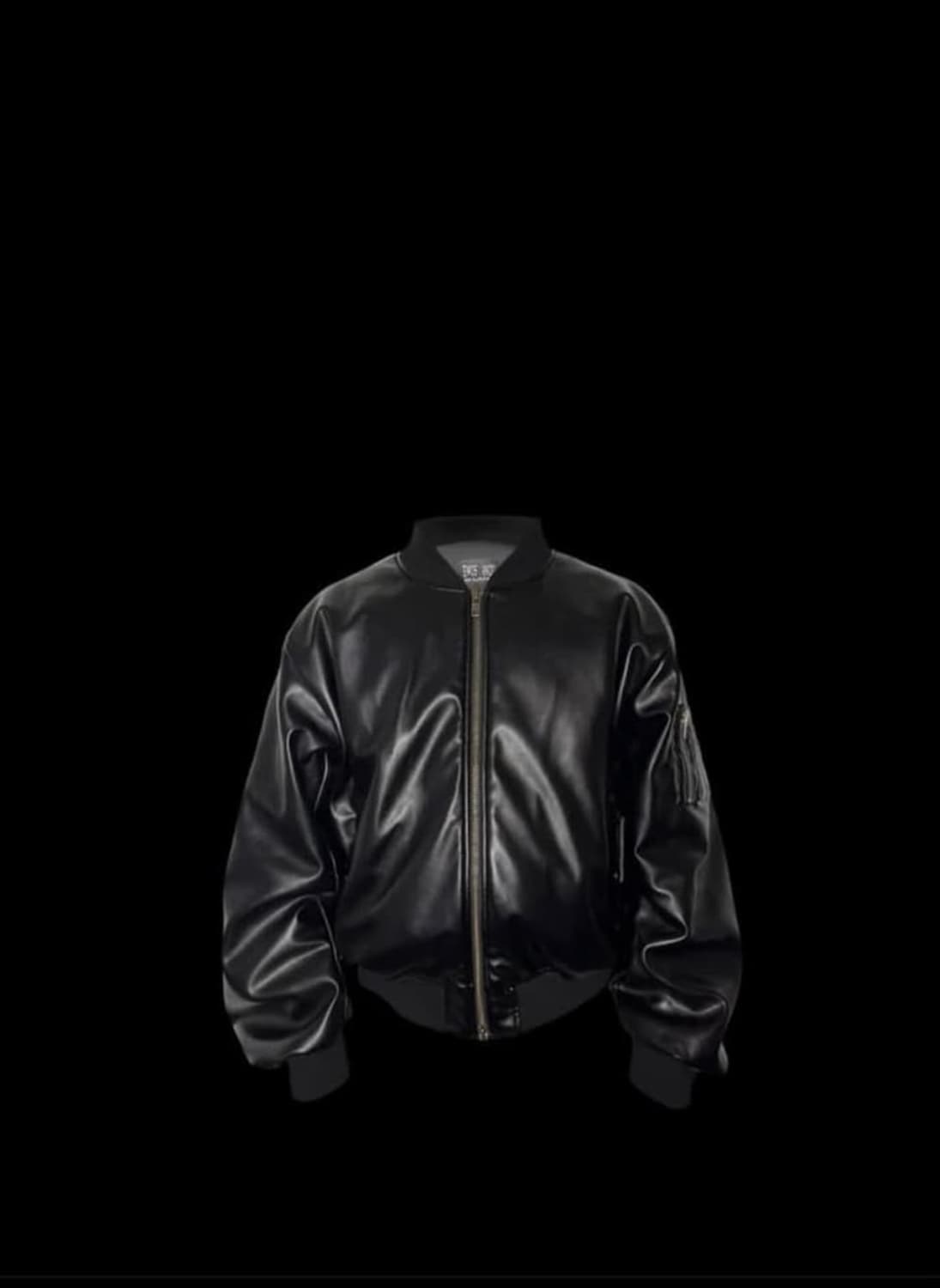 [2] 에모스탠스클럽 레더 봄버 저켓 상품이미지1