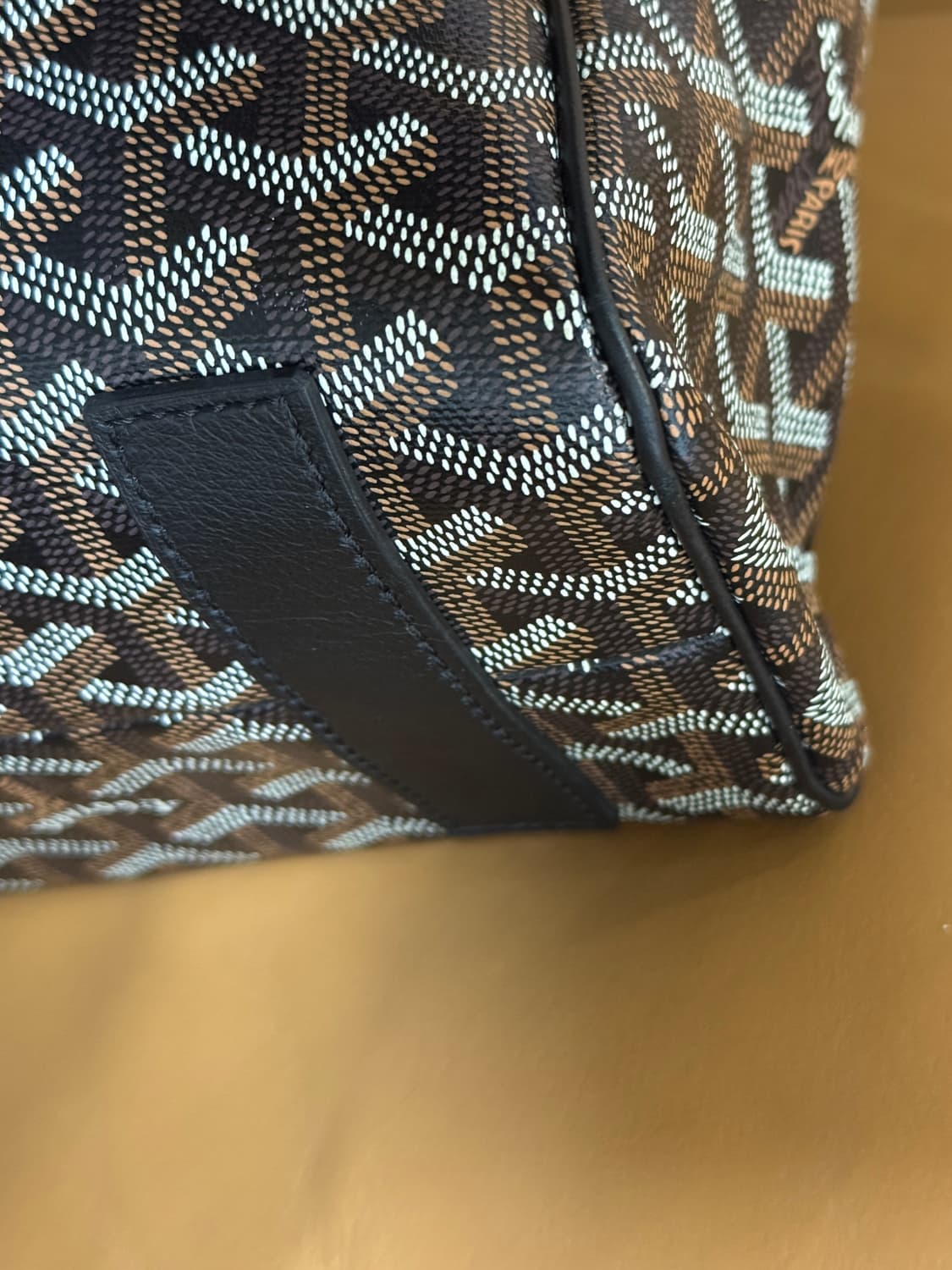 고야드 볼테르 토트백 정품 + 스트랩 정품 (더스트) 1회 착용 민트 상품이미지9