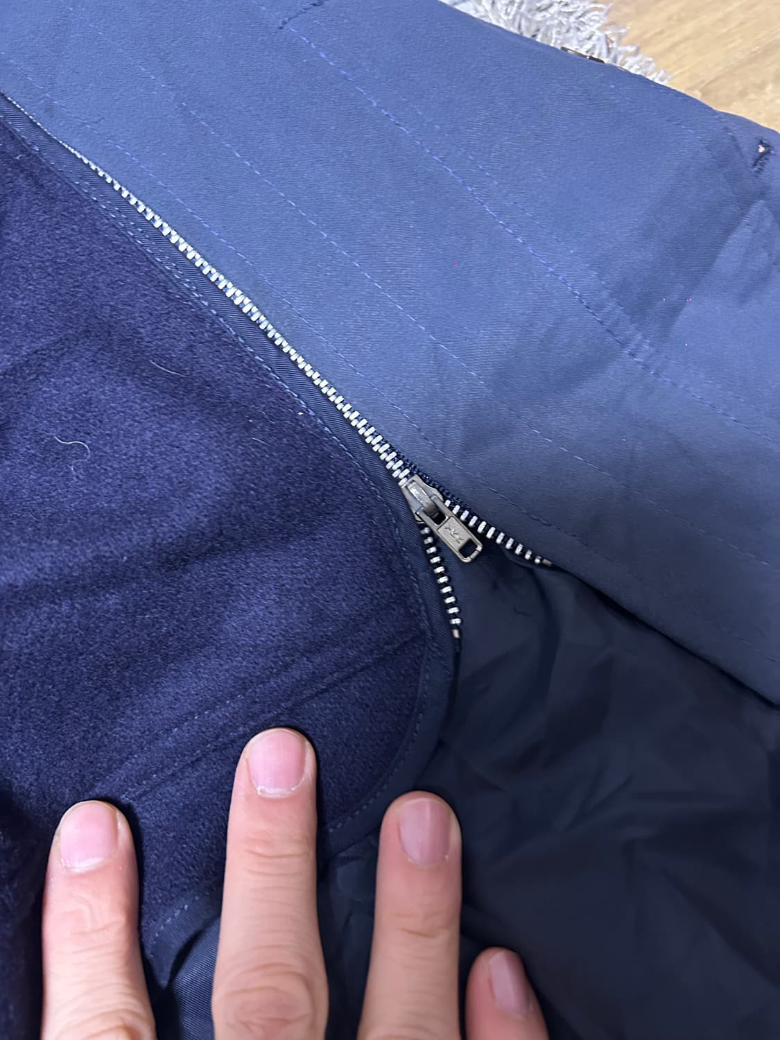 일본판 누빔 야상자켓 사이즈 105 상품이미지6