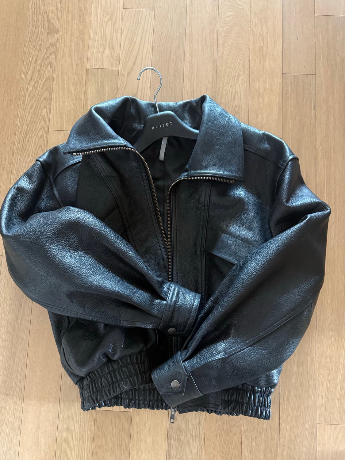 노이어 리얼레더자켓 50사이즈 상품이미지2