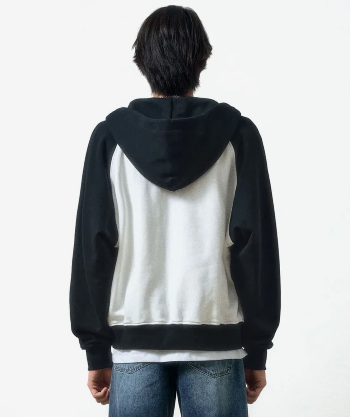 [메종미네드] DOODLE HEART REGLAN SWEAT ZIP UP 상품이미지7