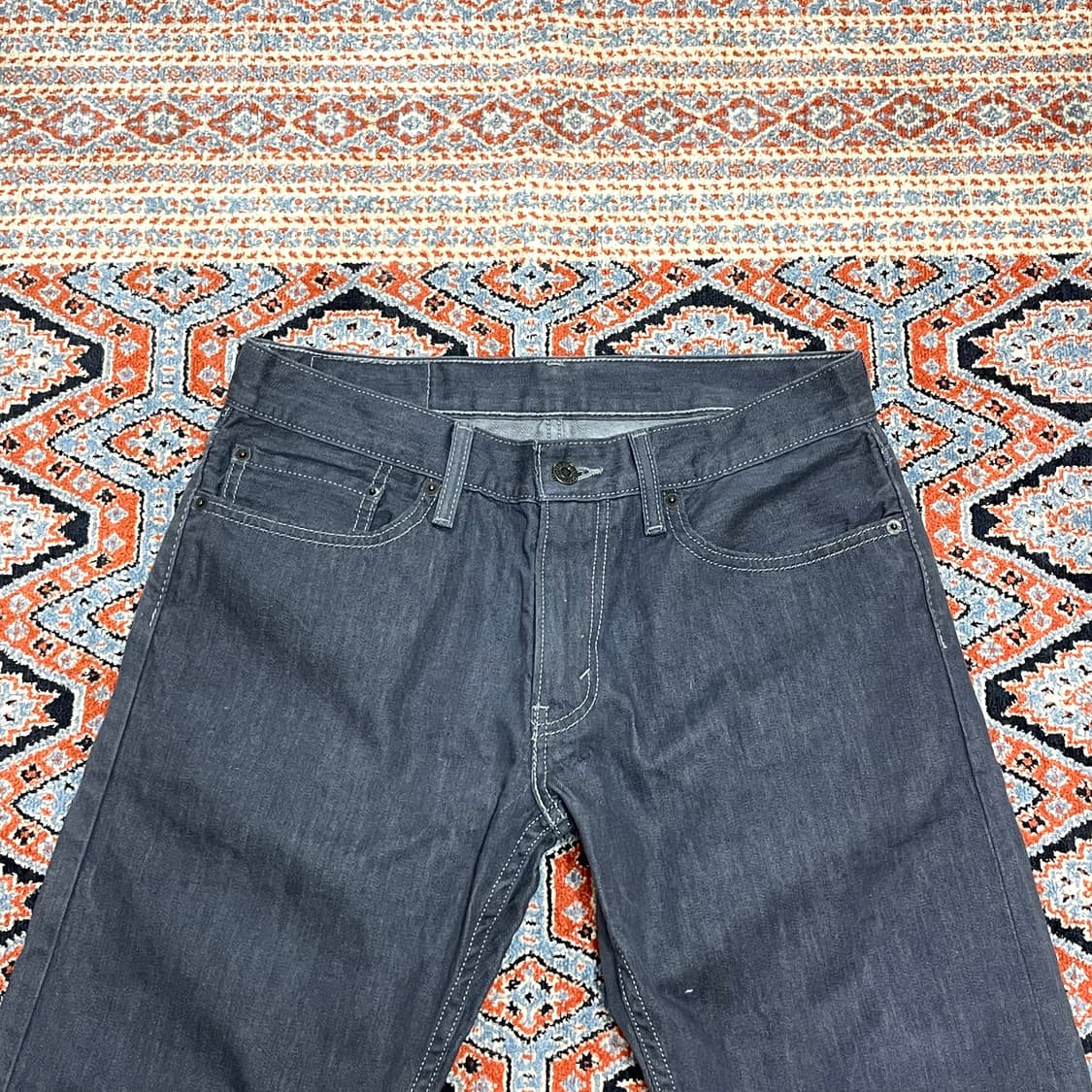 리바이스514 그레이 데님팬츠 남성W32L32 상품이미지2