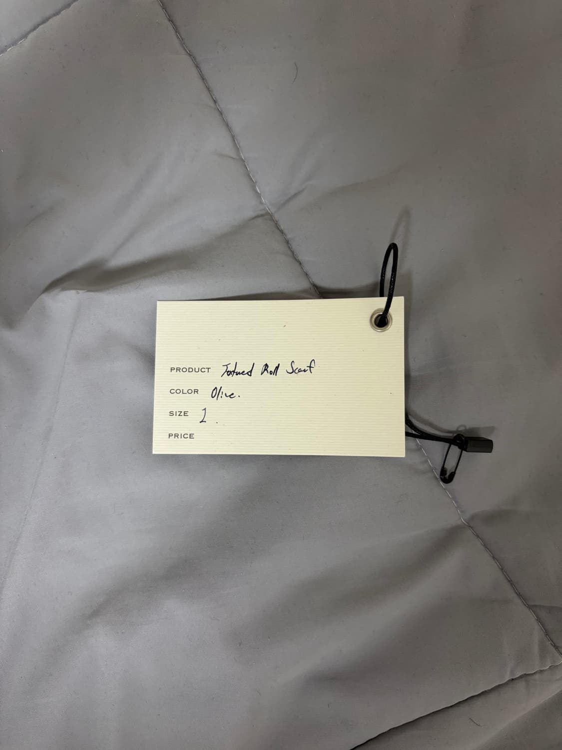 mono prive 스카프 올리브 상품이미지2