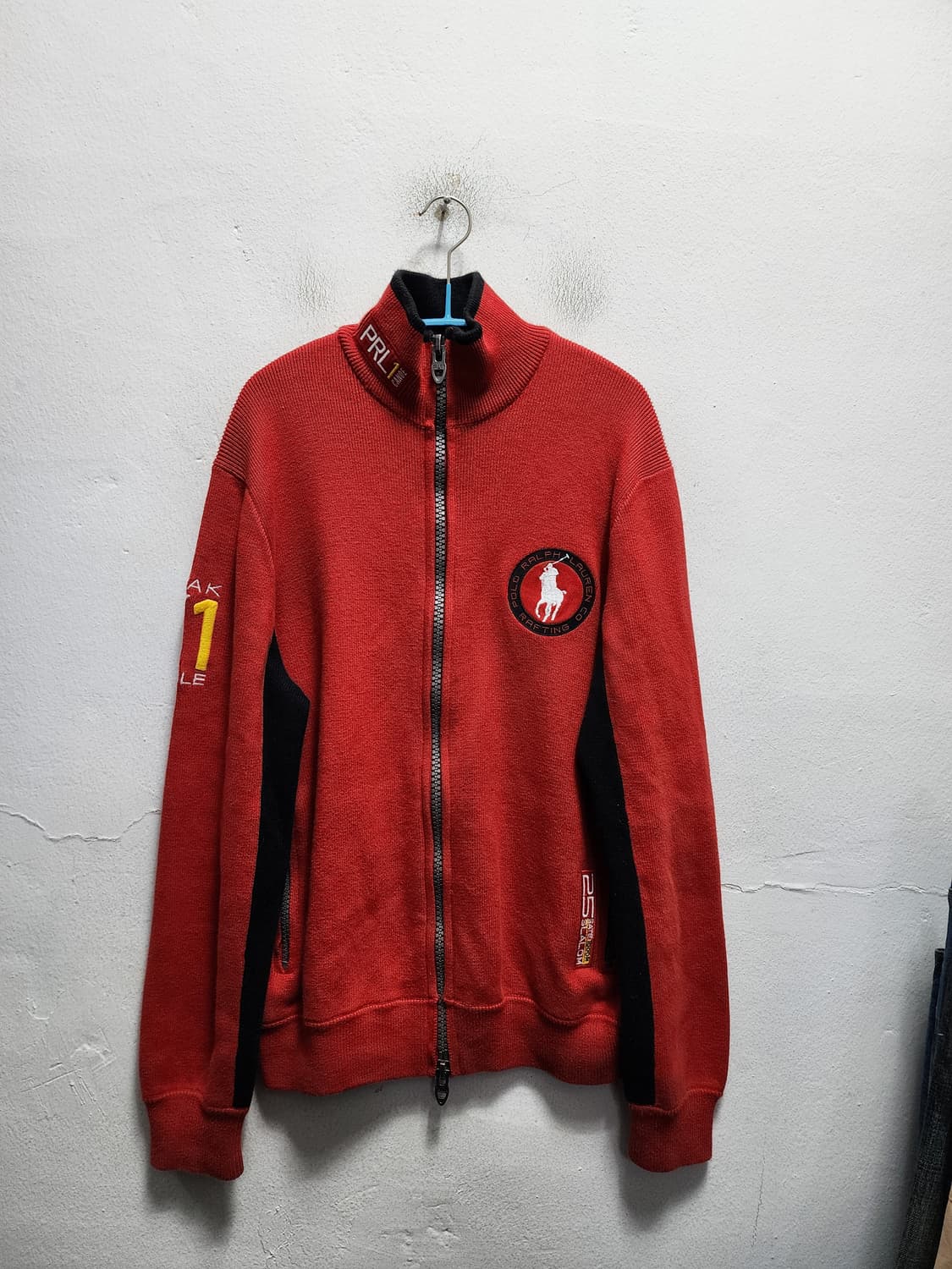폴로 랄프로렌 레이싱 TALON 지퍼 니트집업  상품이미지1