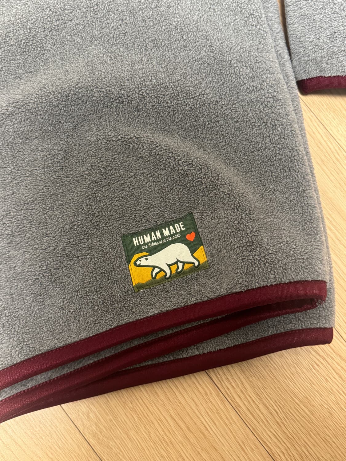 (L) 휴먼메이드 플리스 하프집 상품이미지2