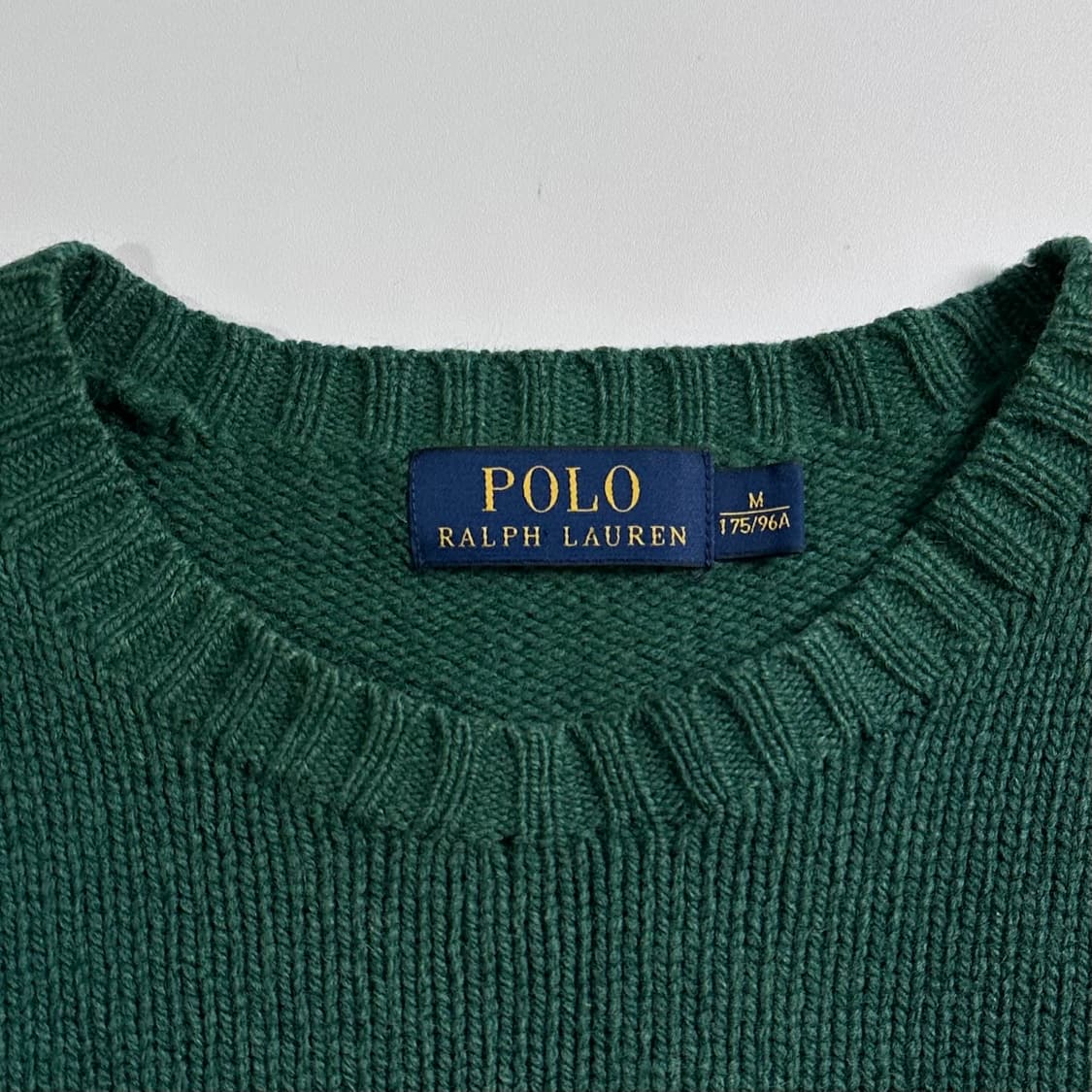폴로 랄프로렌 그린 울 니트  상품이미지5