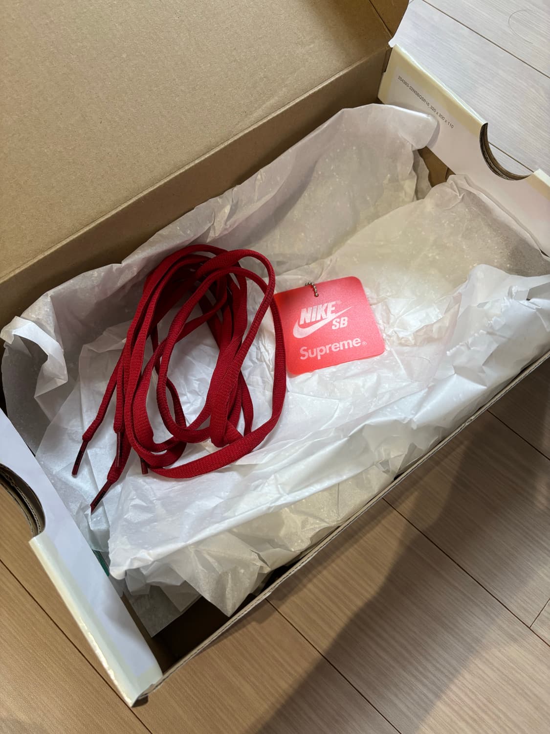 나이키 슈프림 SB 덩크 로우 블랙 270 상품이미지6