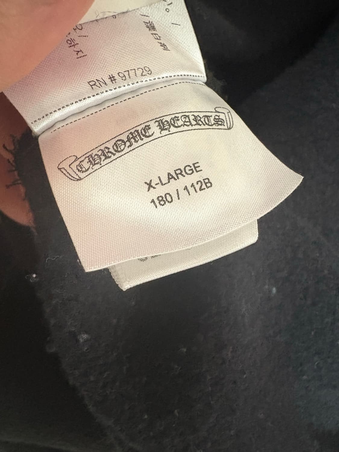 [XL]크롬하츠 홀스슈 플로랄 후드 상품이미지3