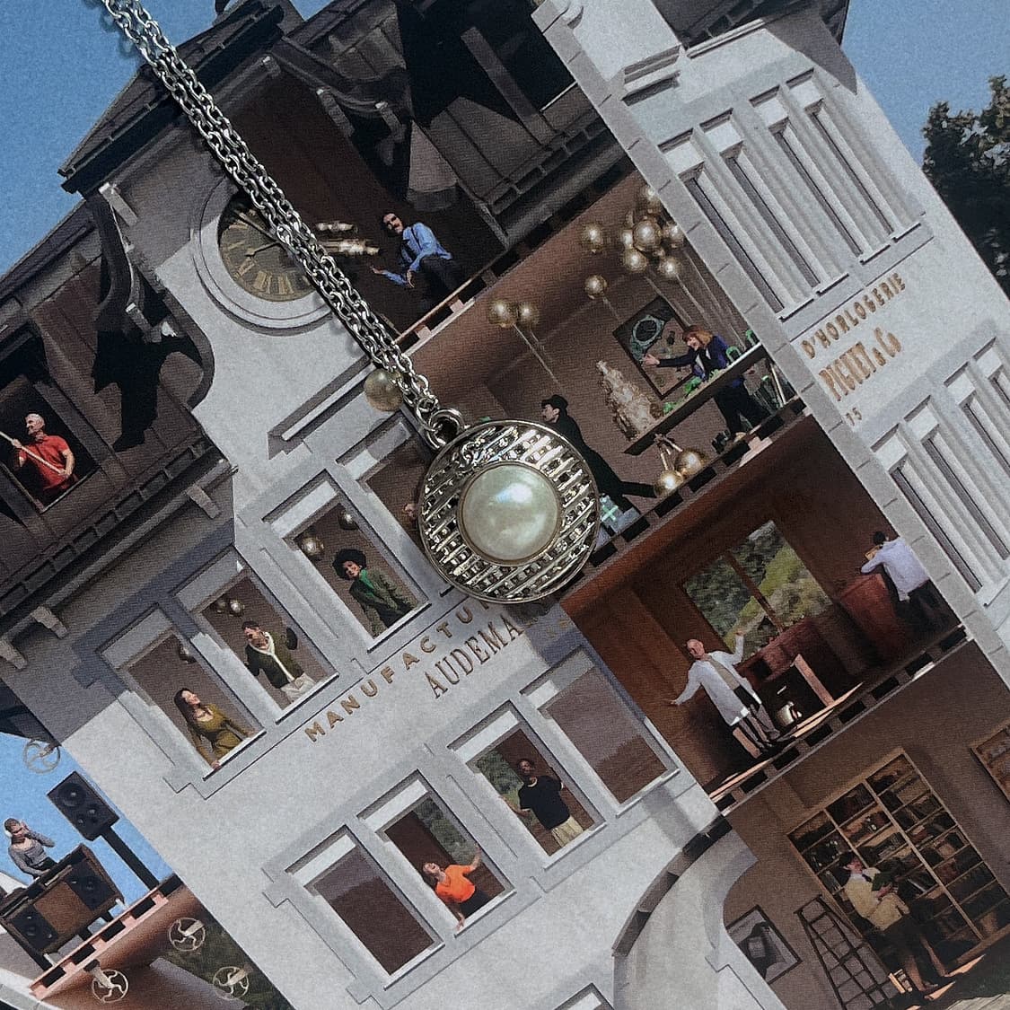 샤넬 드 오벌 진주 목걸이 상품이미지3