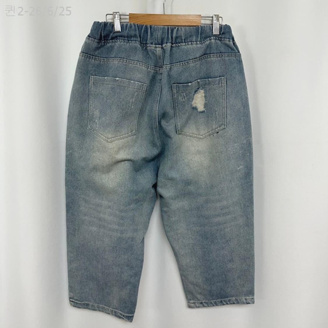 보세 여자 편한 밴딩 바지 L (26-32인치정도) HH 상품이미지4