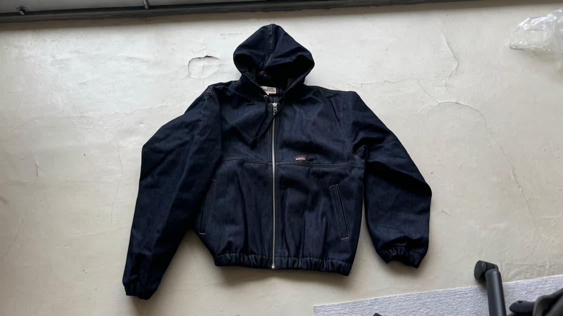 Stussy work jacket denim raw indigo 상품이미지2