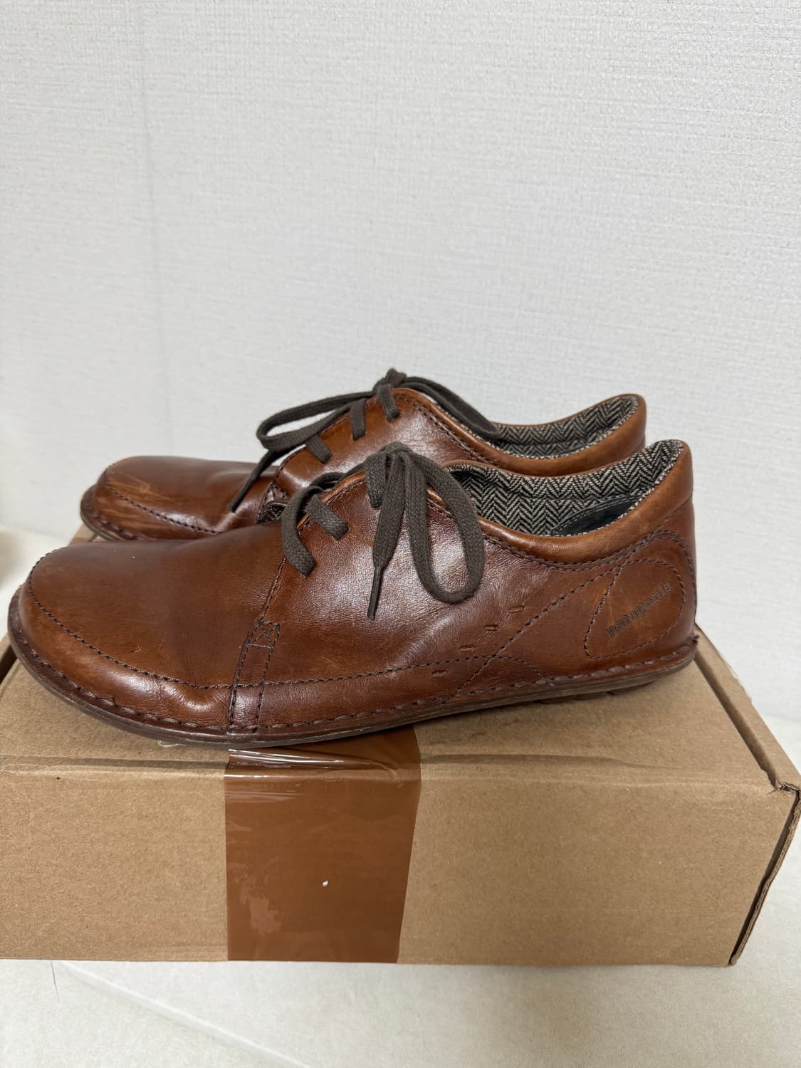 Patagonia Loulu Walnut leather shoes 상품이미지1
