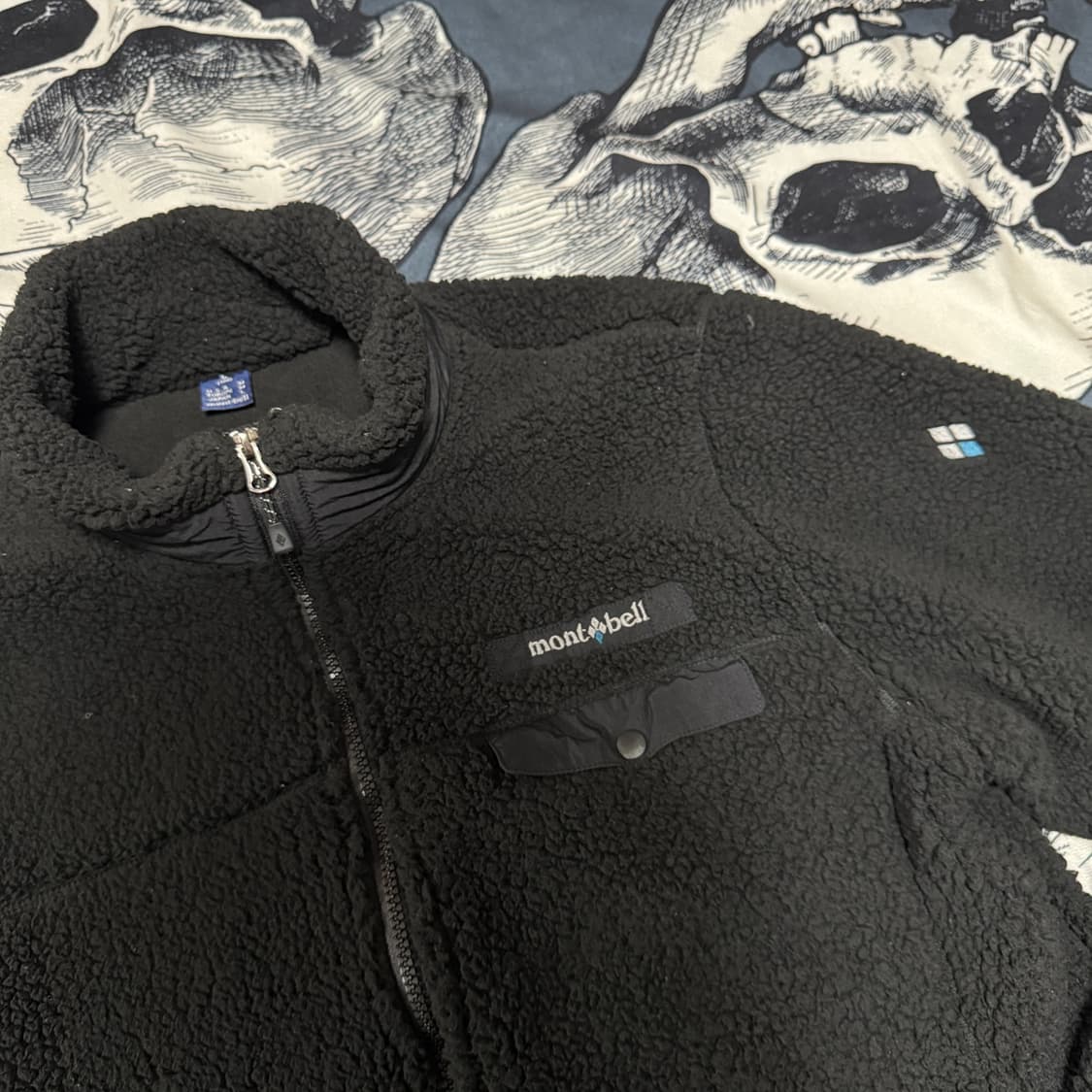 몽벨 풀집업 후리스 100사이즈  상품이미지2