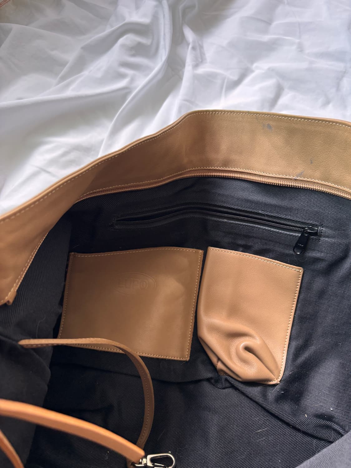 르메르St Lupo 브라운 레더 숄더백, 데일리백 상품이미지5