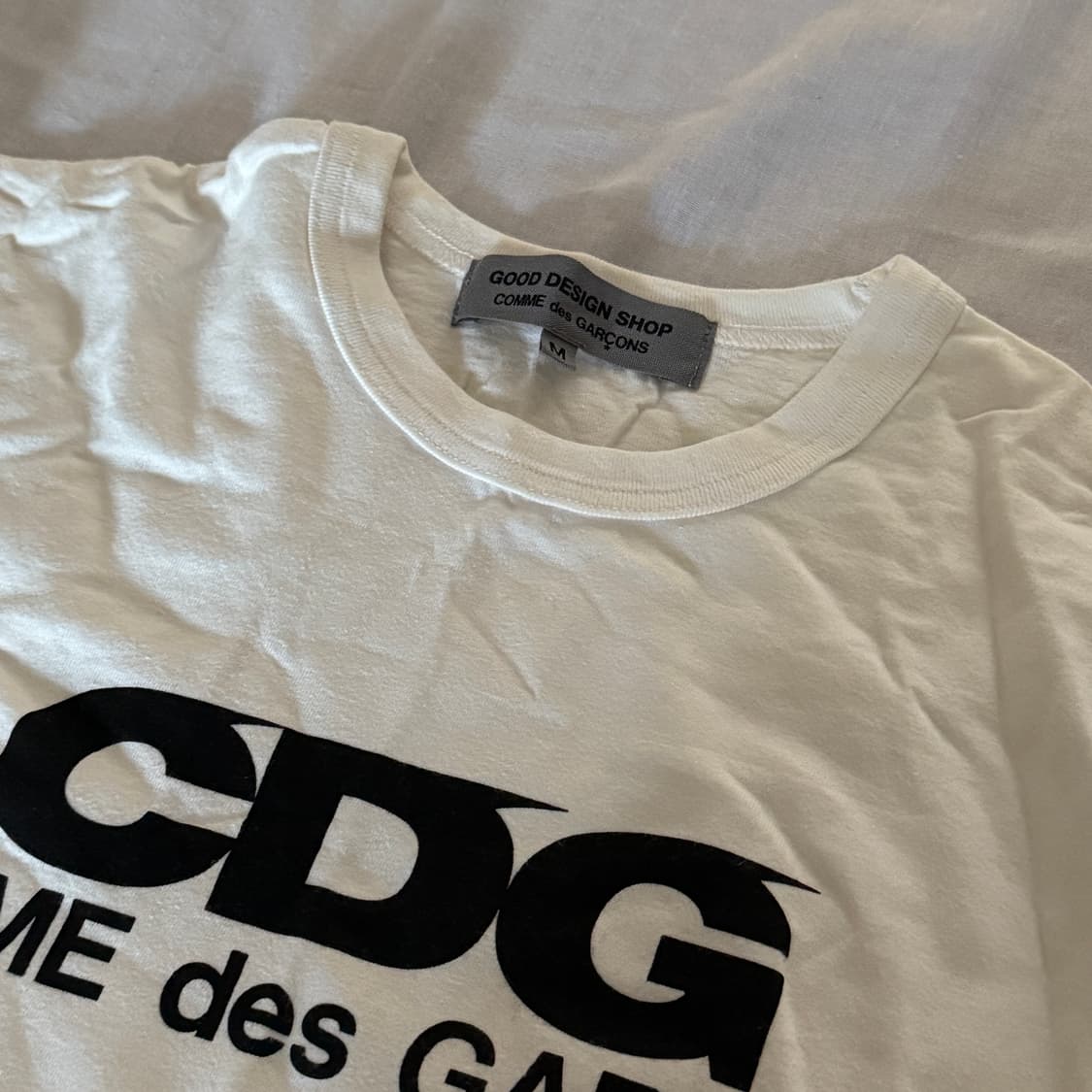 꼼데가르송 화이트 티셔츠  상품이미지2