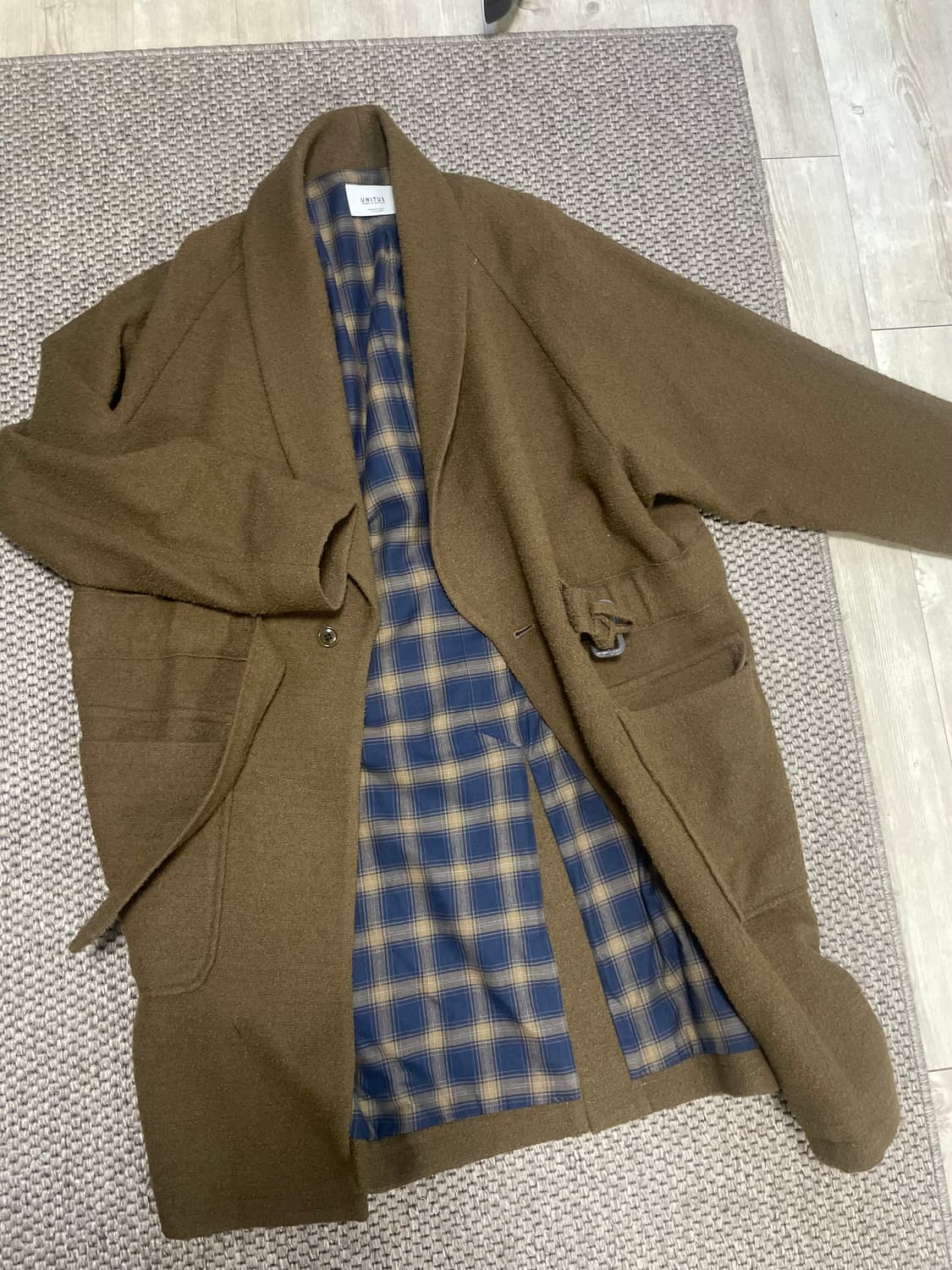 Unitus wool coat 상품이미지1