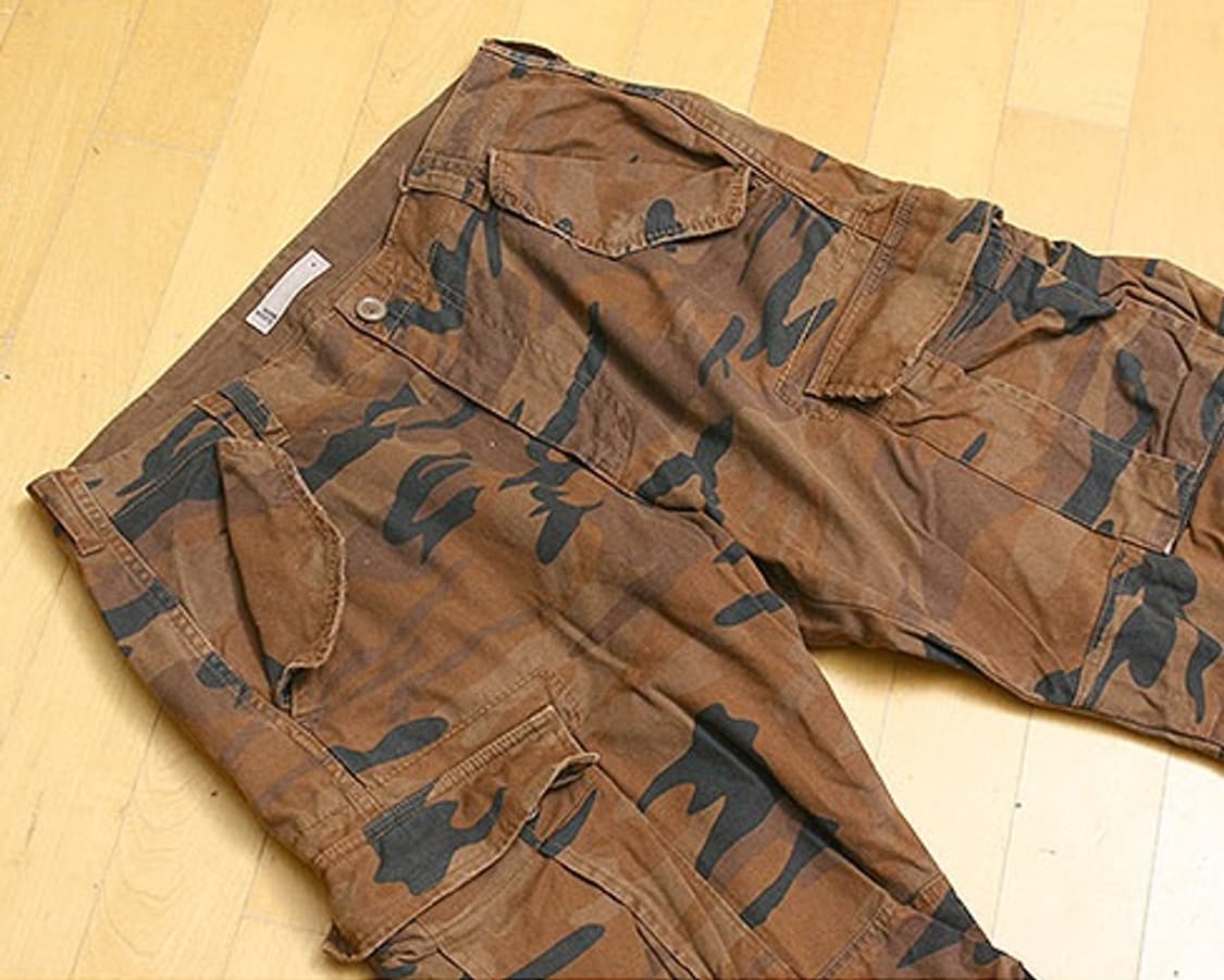 GLOBAL WORK 카모 카고 팬츠 M 상품이미지2