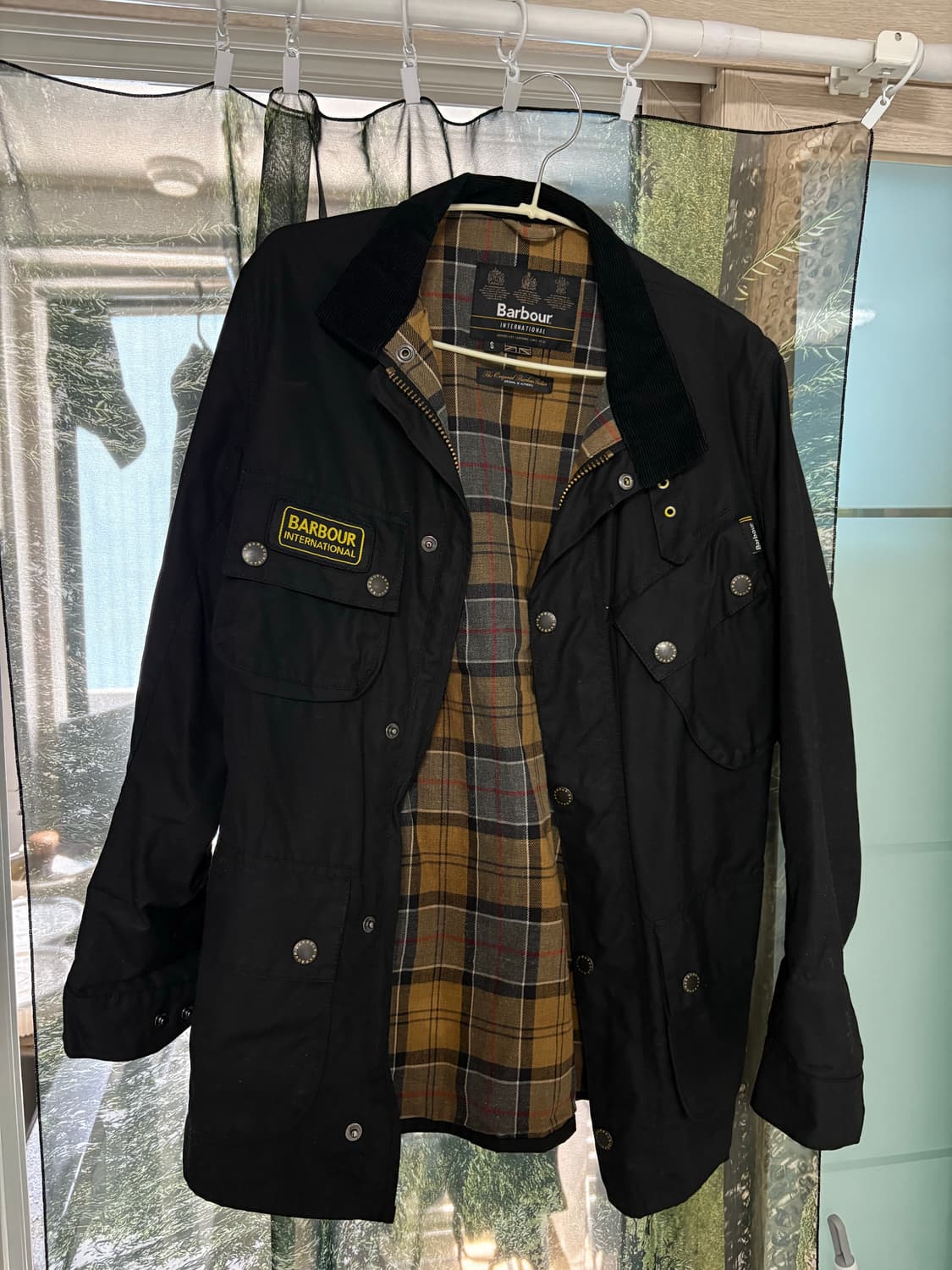 (착용 5회 미만) [정품] 바버 왁스자켓 남성 S 상품이미지2