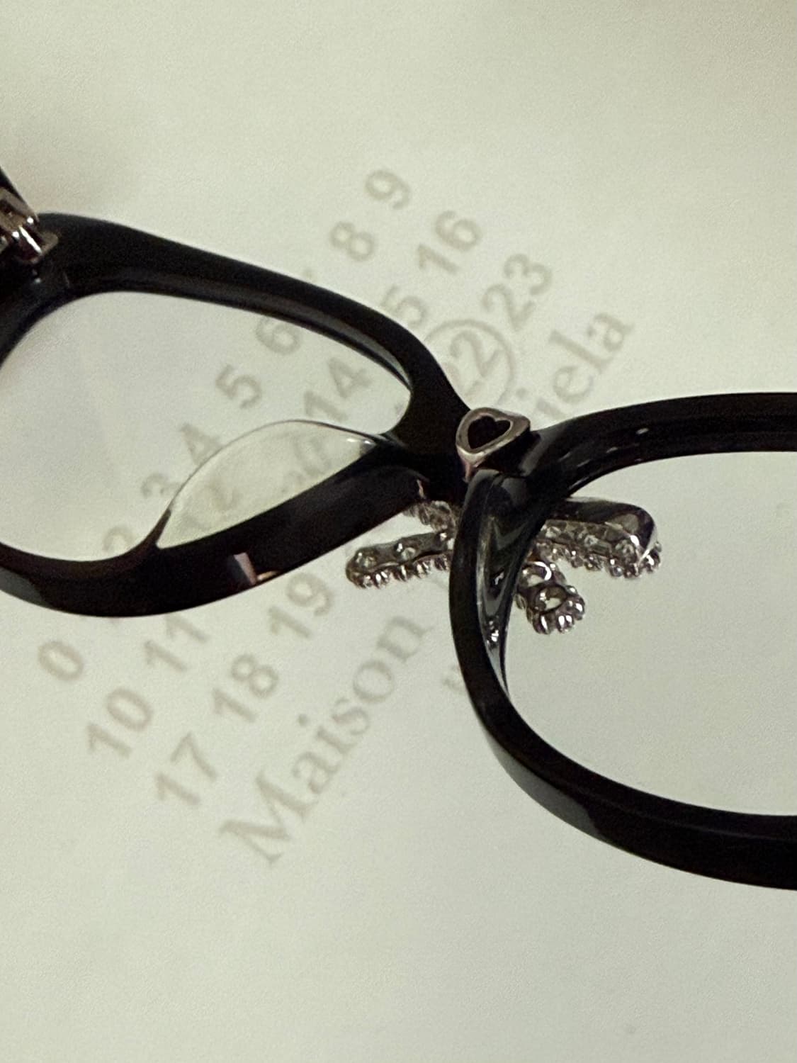 슈슈통 위민 젬스톤 보우 긱시크 안경 shushutong yvmin 상품이미지4