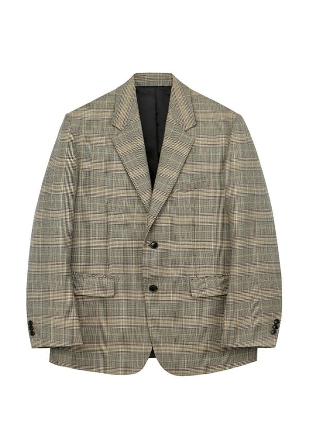 (L)토니웩 시그니처 2버튼 글렌체크 싱글 블레이저 상품이미지1