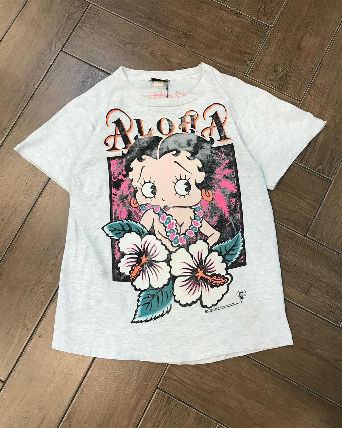 Betty Boop Printing T-shirt 상품이미지6