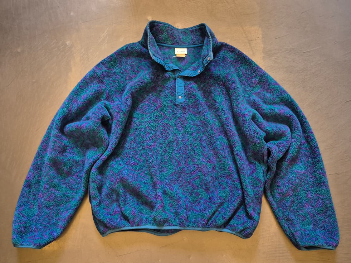 90s L.L BEAN 풀오버 플리스 상품이미지1