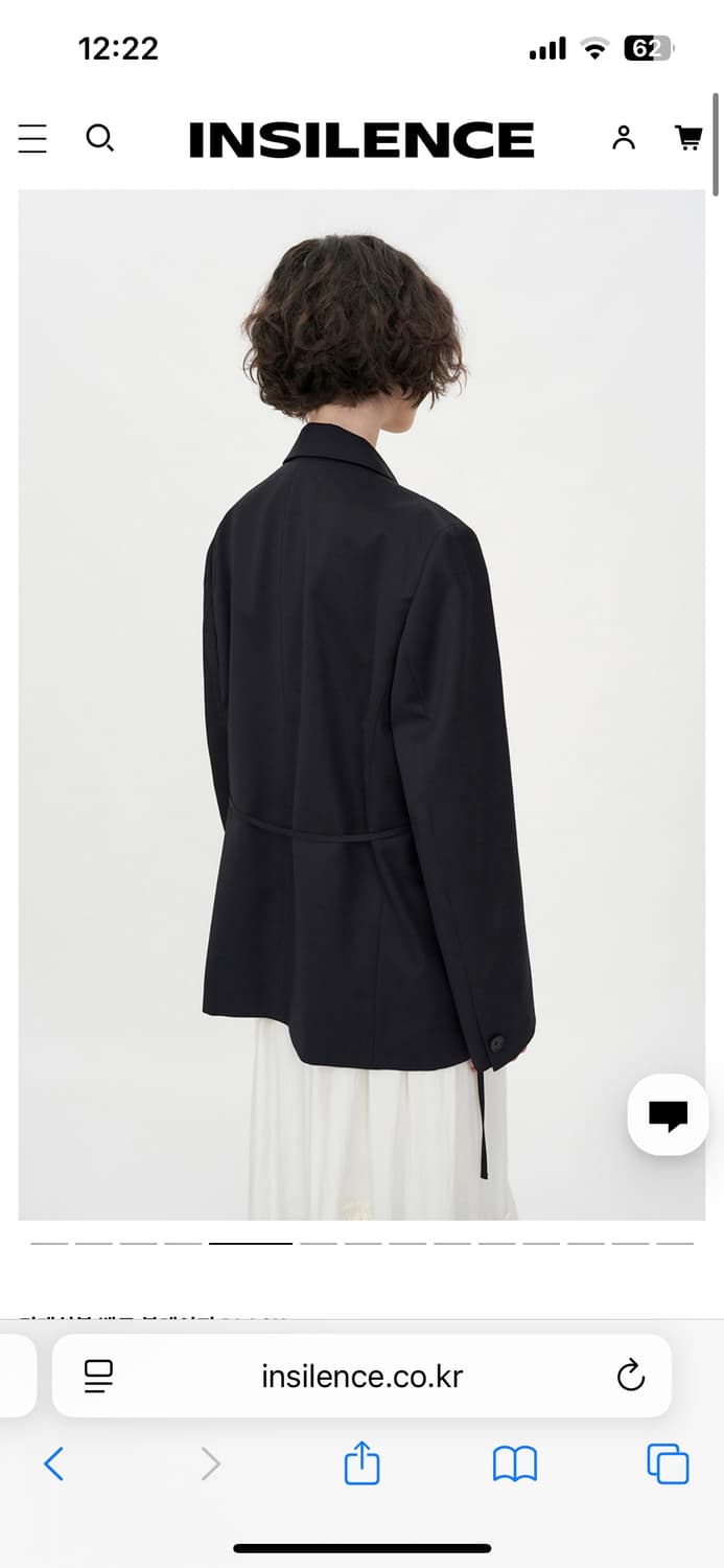 이번주까지 할인) 인사일런스 디태쳐블 벨트 블레이저 상품이미지5