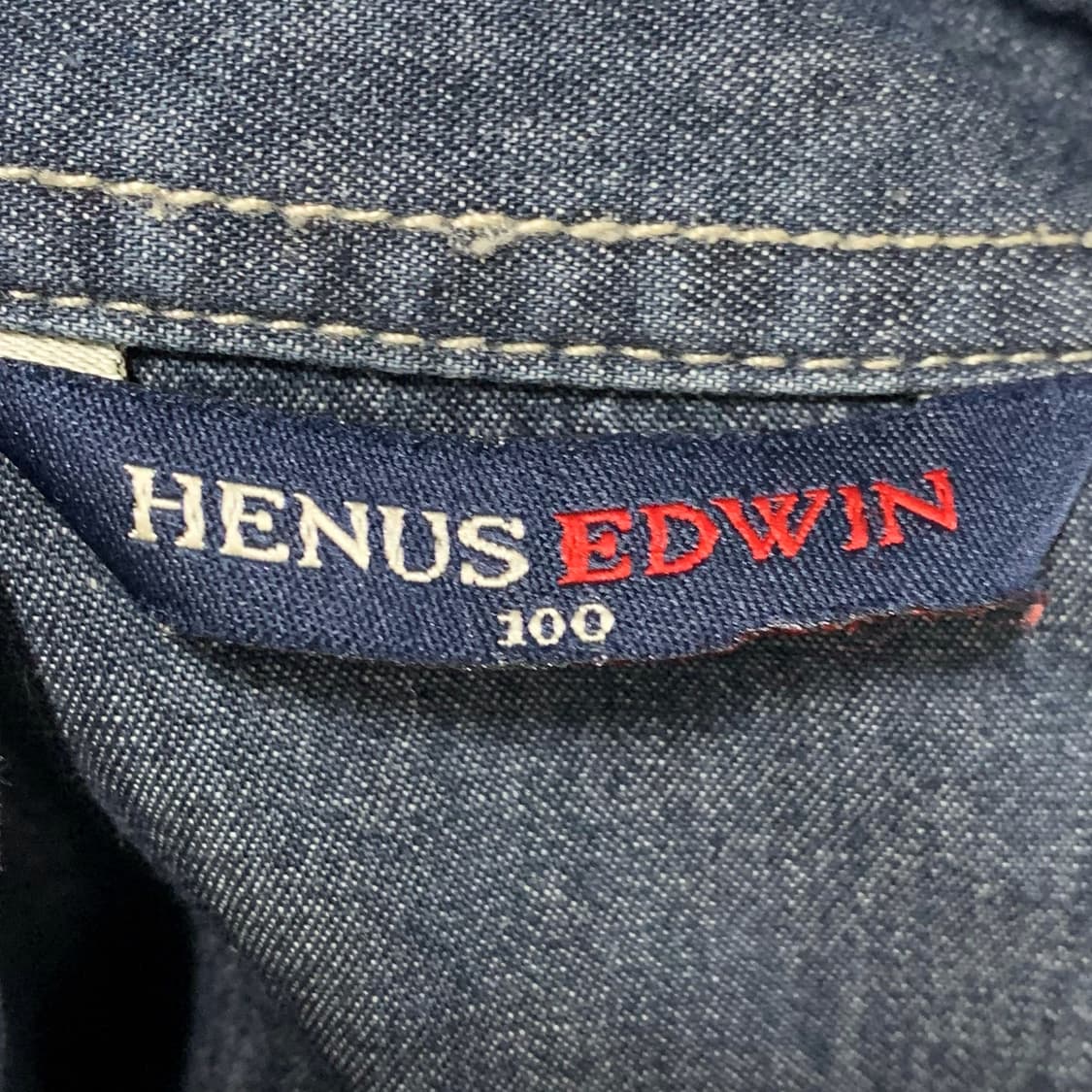 [L] HENUS EDWIN 데님셔츠 상품이미지4