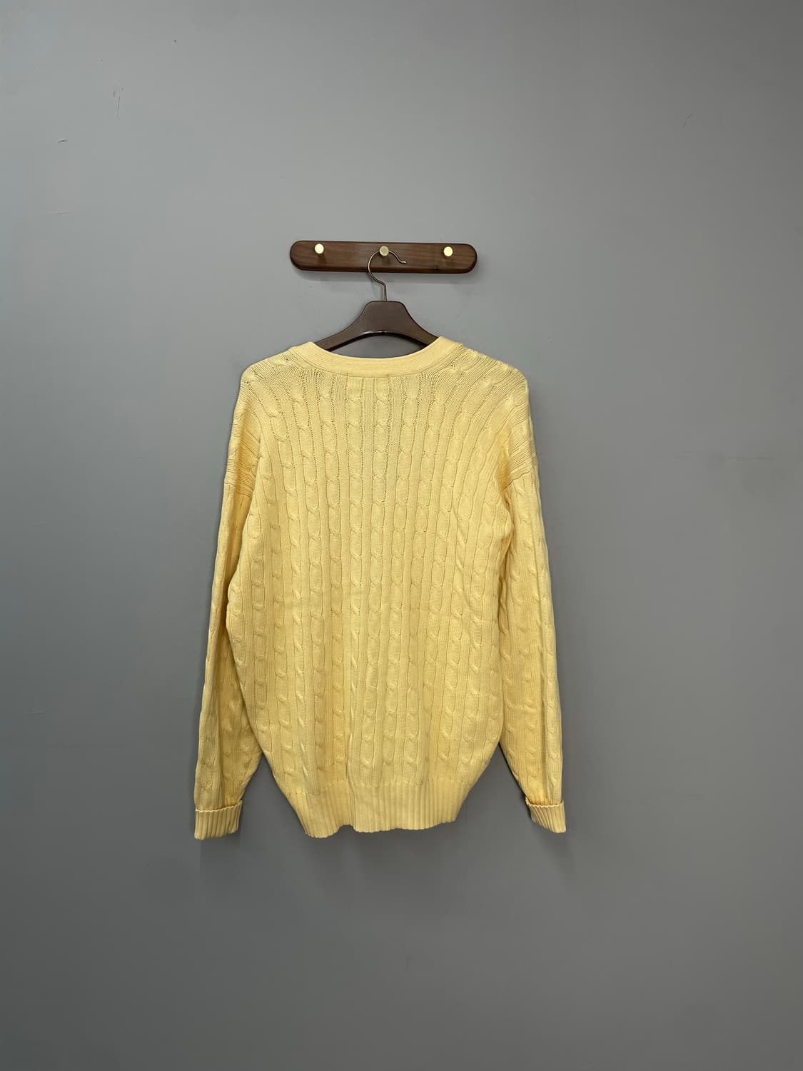 폴로 랄프로렌 자수로고 케이블 니트 가디건 H1349 상품이미지4