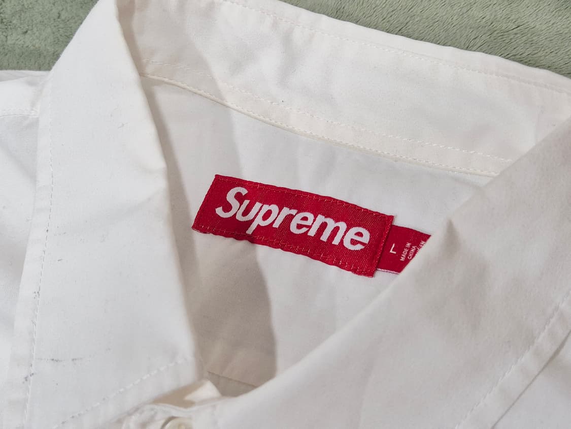 슈프림 에이펙스 트원 셔츠 화이트 상품이미지3