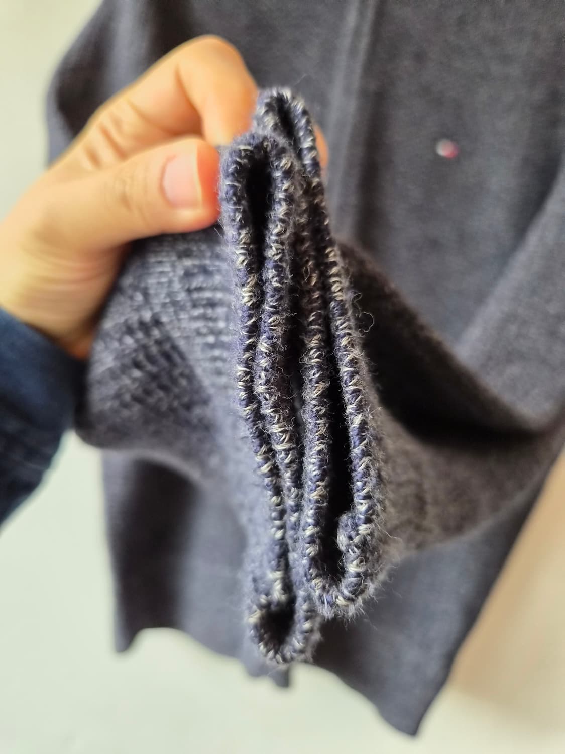 타미힐피거 남성 니트하프넥코튼가디건 M사이즈 상품이미지4