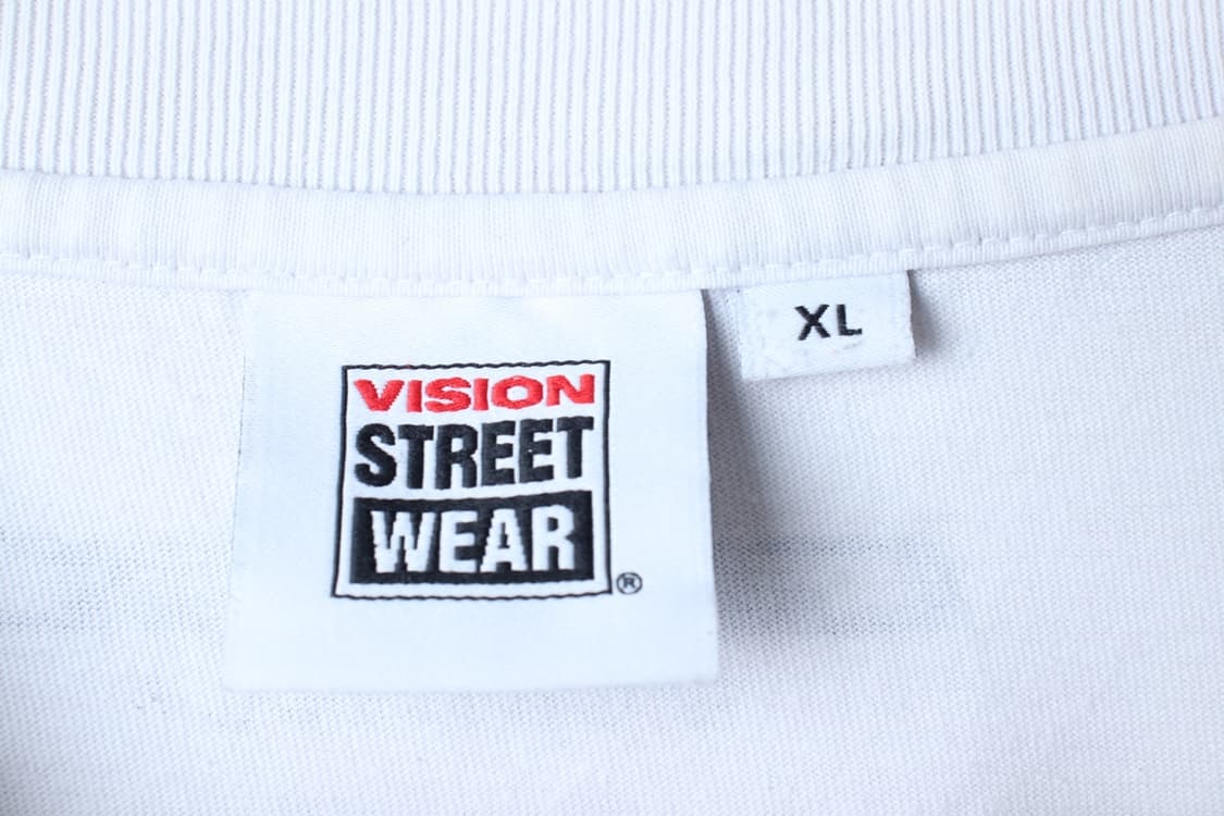 (XL-2XL) 비전스트릿웨어 반팔 티셔츠 그래픽 화이트-H32569 상품이미지7