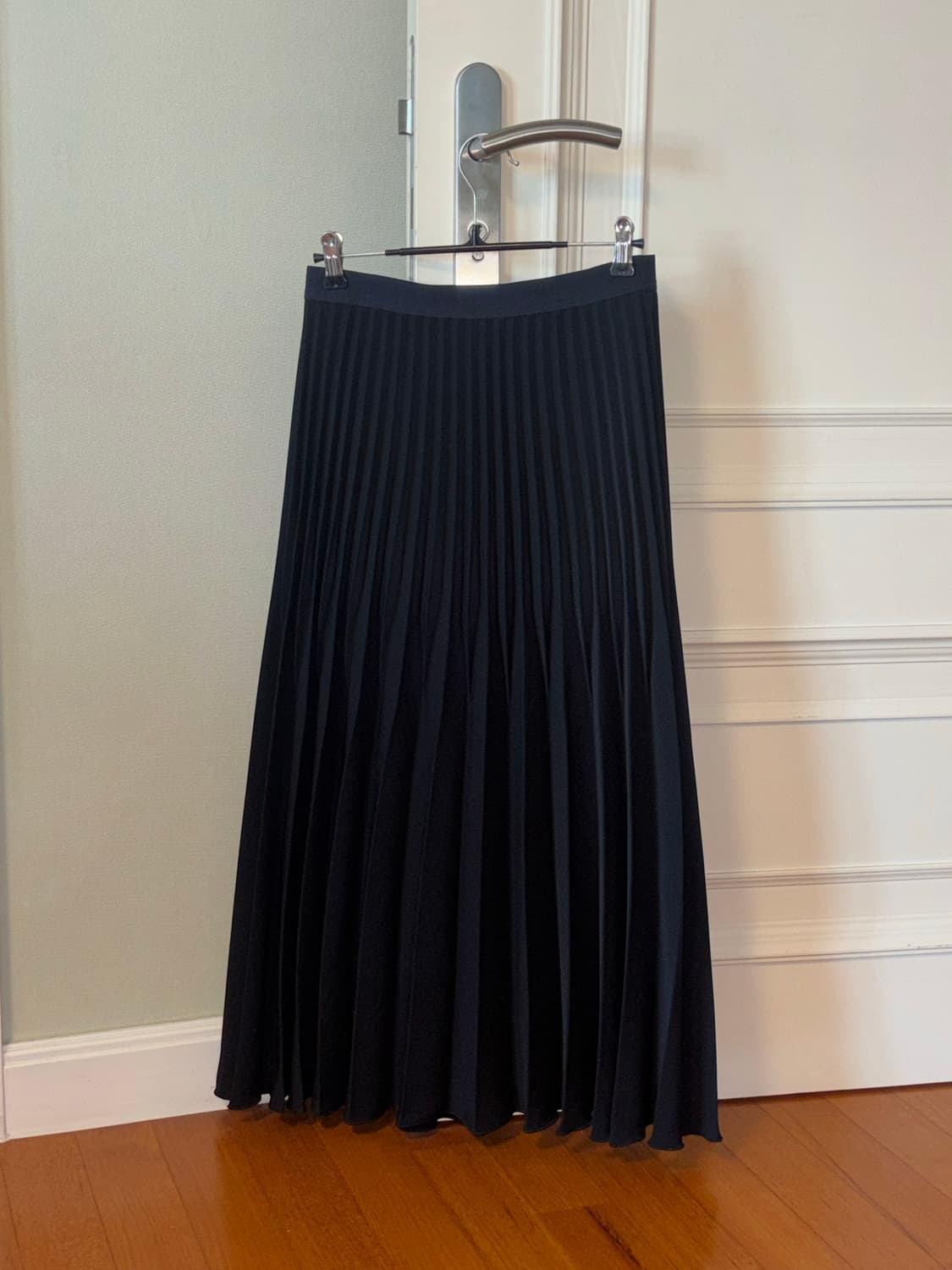 ARKET 아르켓 플리츠 스커트 블랙 36 상품이미지1