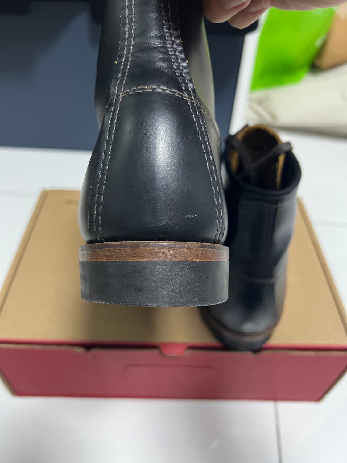 택포58) 레드윙 벡맨 9060 플랫박스 8.5D 265 클론다이크 상품이미지5