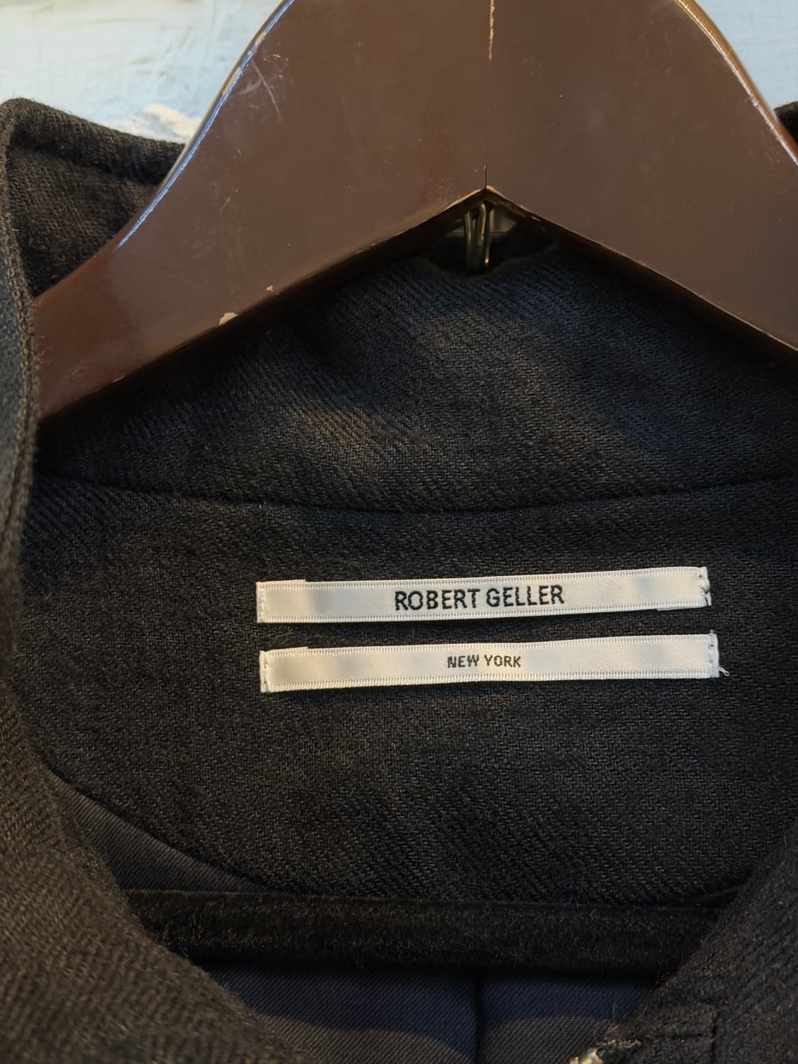 Robert Geller 로버트 갤러 린넨 더플 자켓 46 상품이미지2