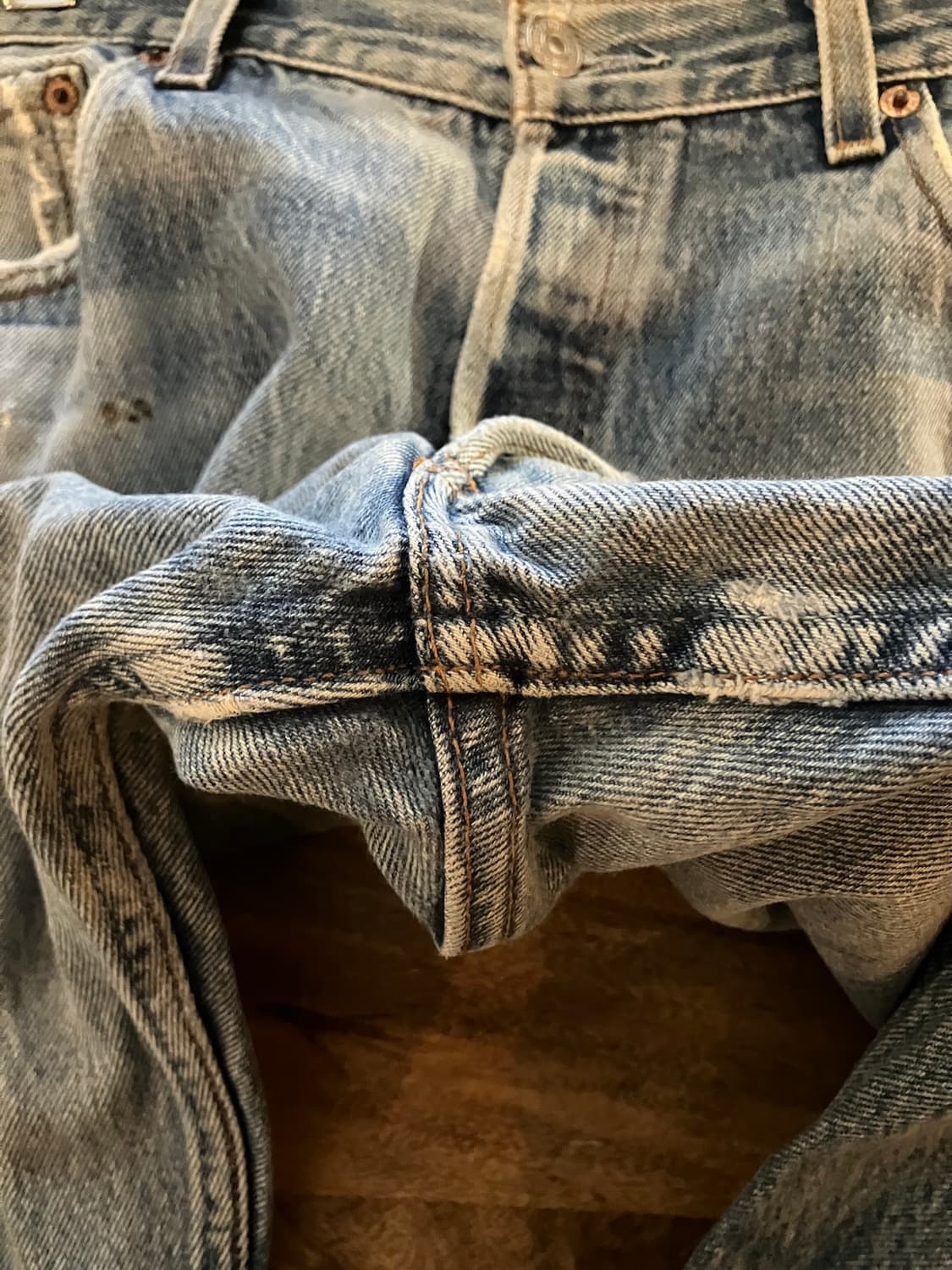 00s 빈티지 리바이스 501 데님 팬츠 상품이미지8