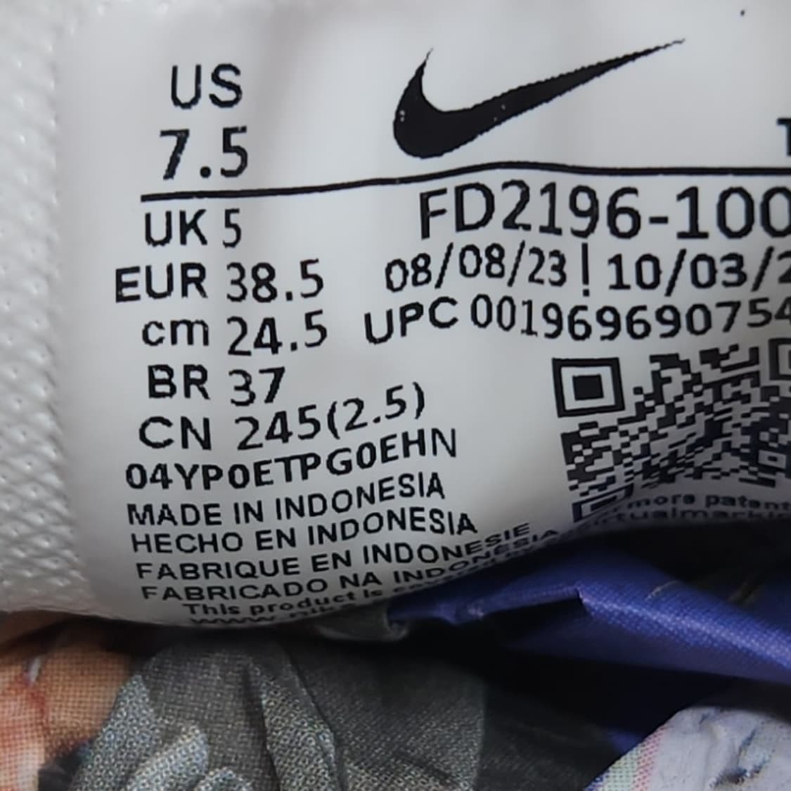 나이키 피닉스 와플 운동화245  상품이미지6