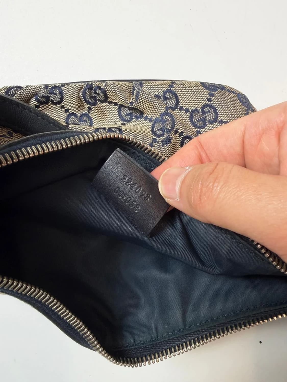 구찌 GUCCI GG 캔버스 미니 호보 숄더백 Q1519 상품이미지10