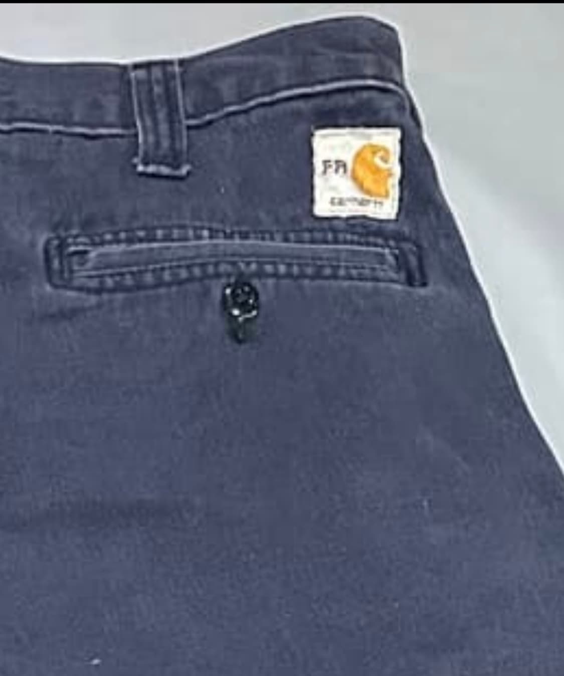 칼하트 워크팬츠 데님 싱글니 FR 방염 리플렉티브 34x34 상품이미지3