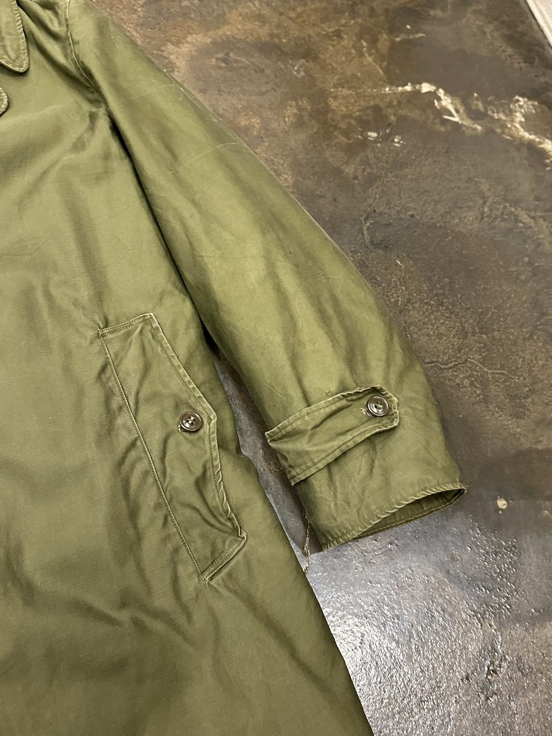 Original 1950s M-1950 Over coat 피쉬테일 야상 상품이미지3