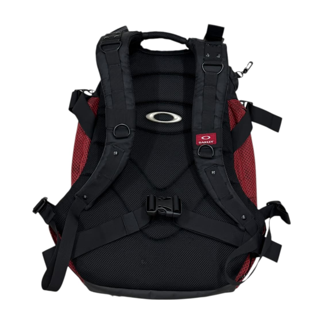 오클리 빈티지 아이콘 테크니컬 유틸리티 백팩 가방 레드 상품이미지2