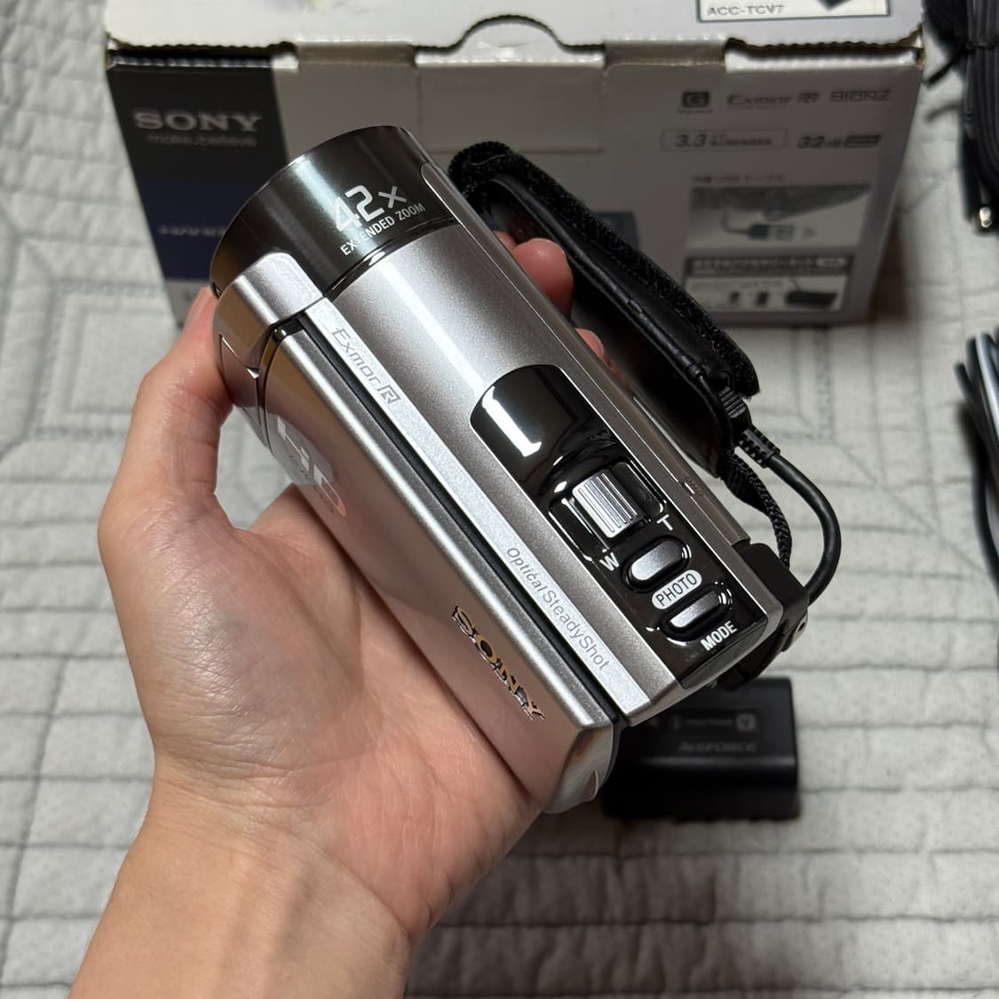 풀박스 SONY HDR-CX180 소니핸디캠 소니캠코더 빈티지캠코더 디카 상품이미지4