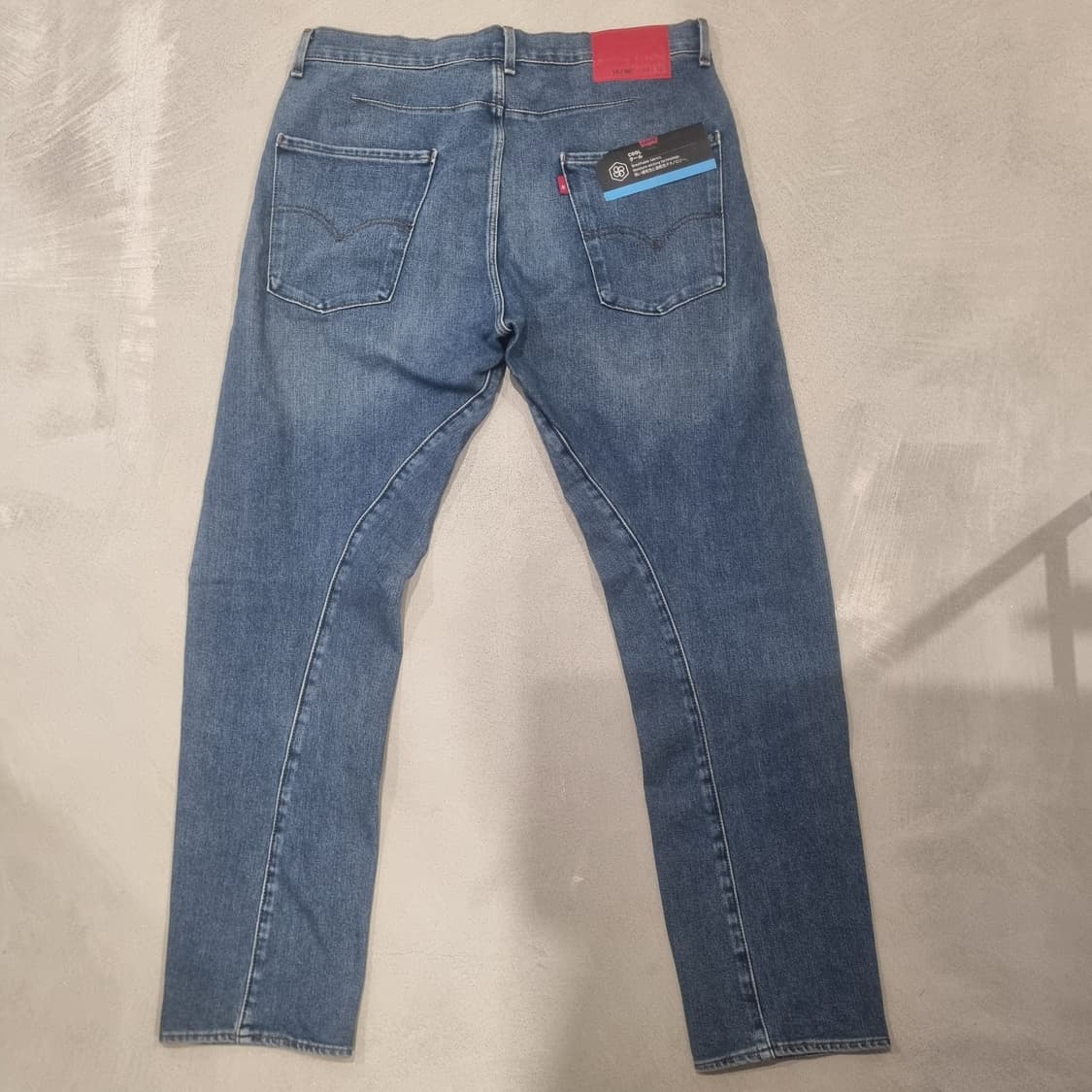 새제품 일본 리바이스 엔지니어드진 LEJ502 블랭크탭 로얄사이즈 34 상품이미지4