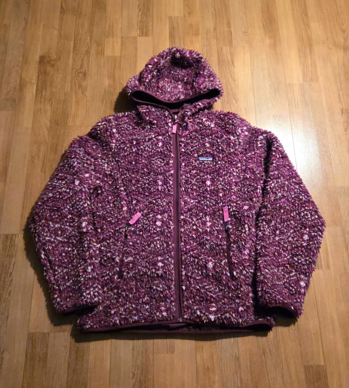 (L)파타고니아 W 퍼플 후디 신칠라 플리스 상품이미지1