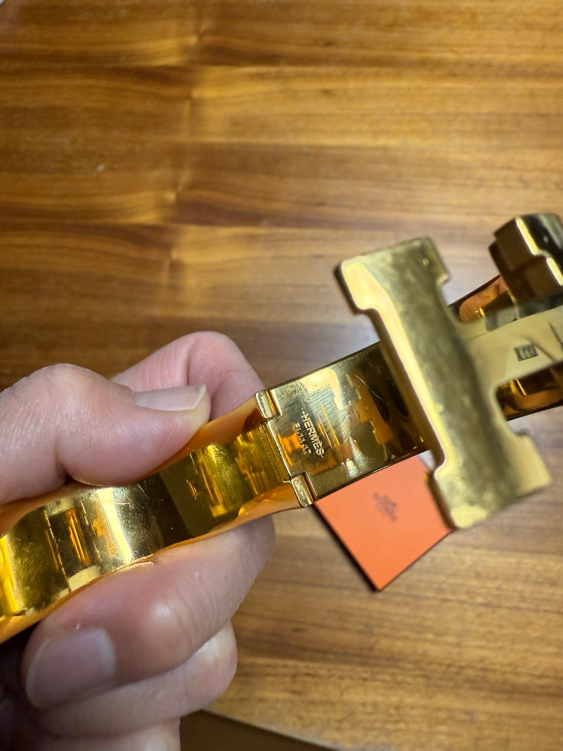 에르메스 클릭아슈 GM 블랙 골드 상품이미지4