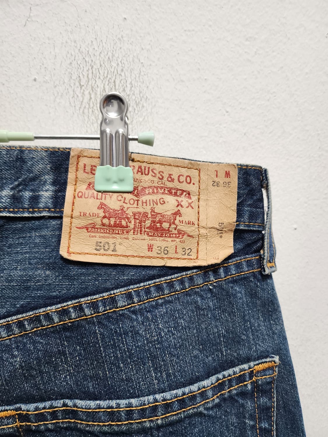 00s 리바이스 501 멕시코산 청바지  상품이미지3