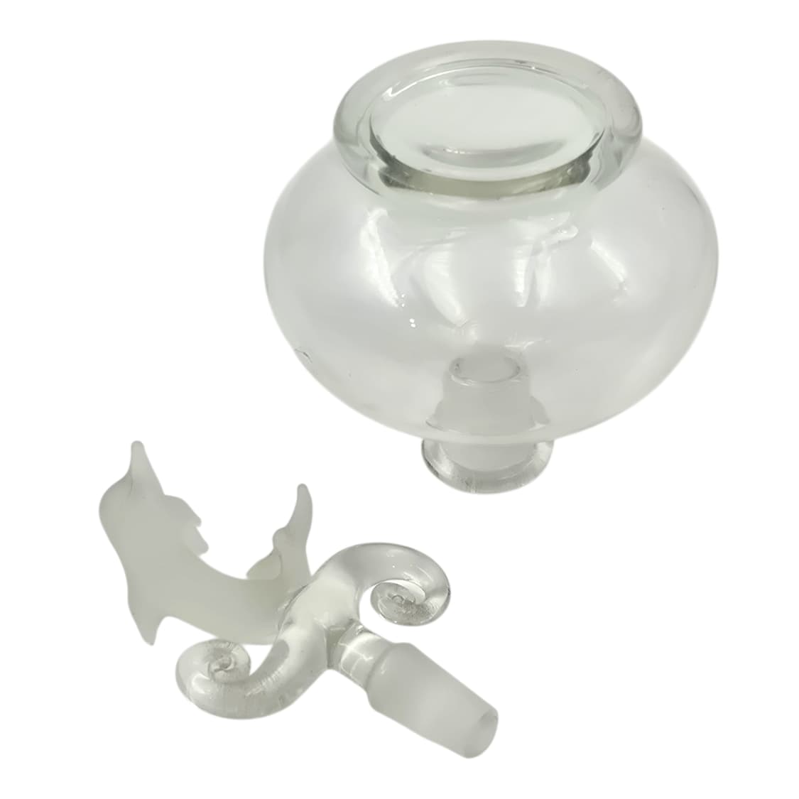 70s 미국 아트 돌고래 불투명 퍼퓸 보틀 상품이미지4