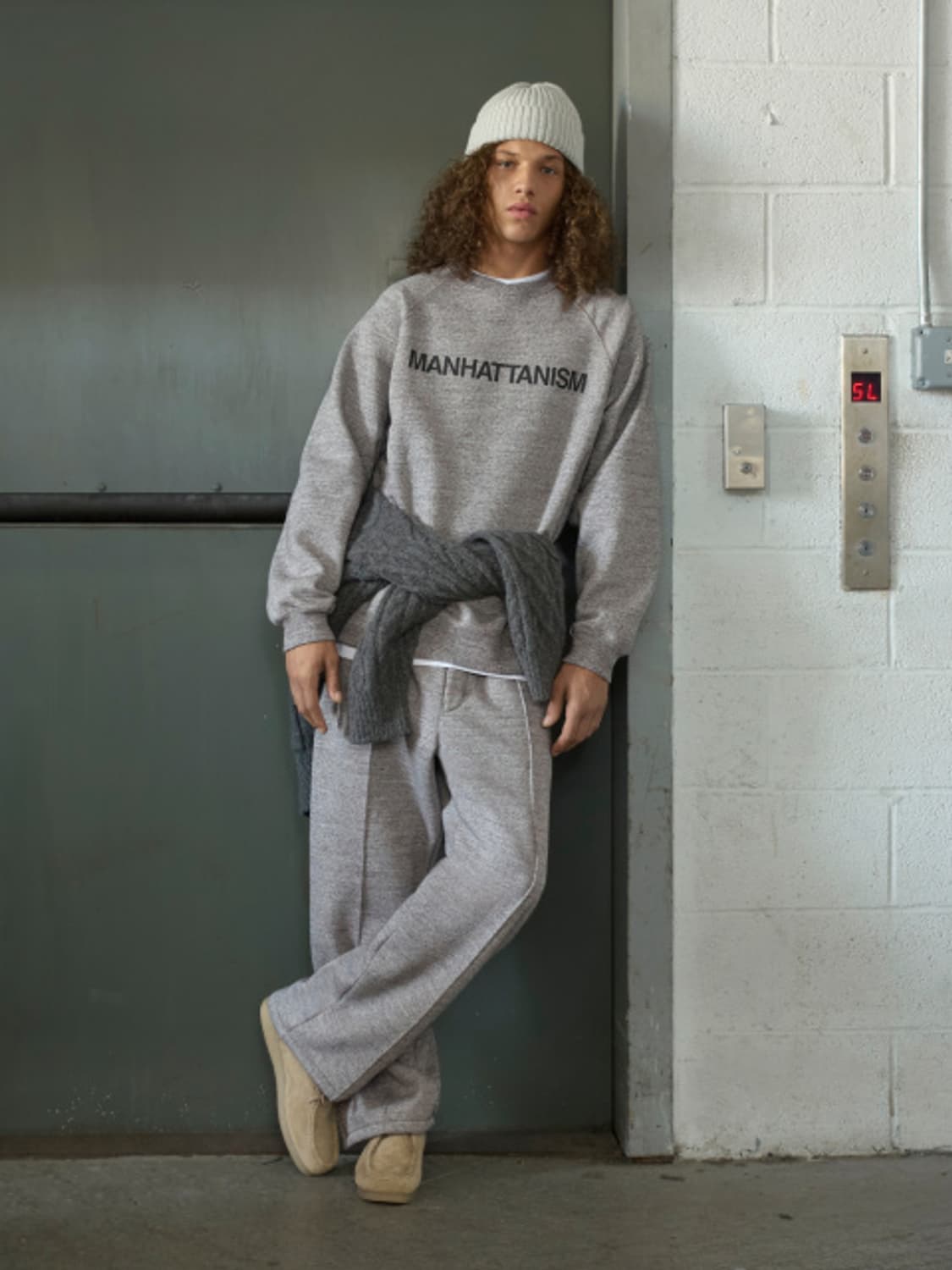 GU x 엔지니어드 가먼츠 헤비웨이트 스웨트 풀오버 엔가 상품이미지5