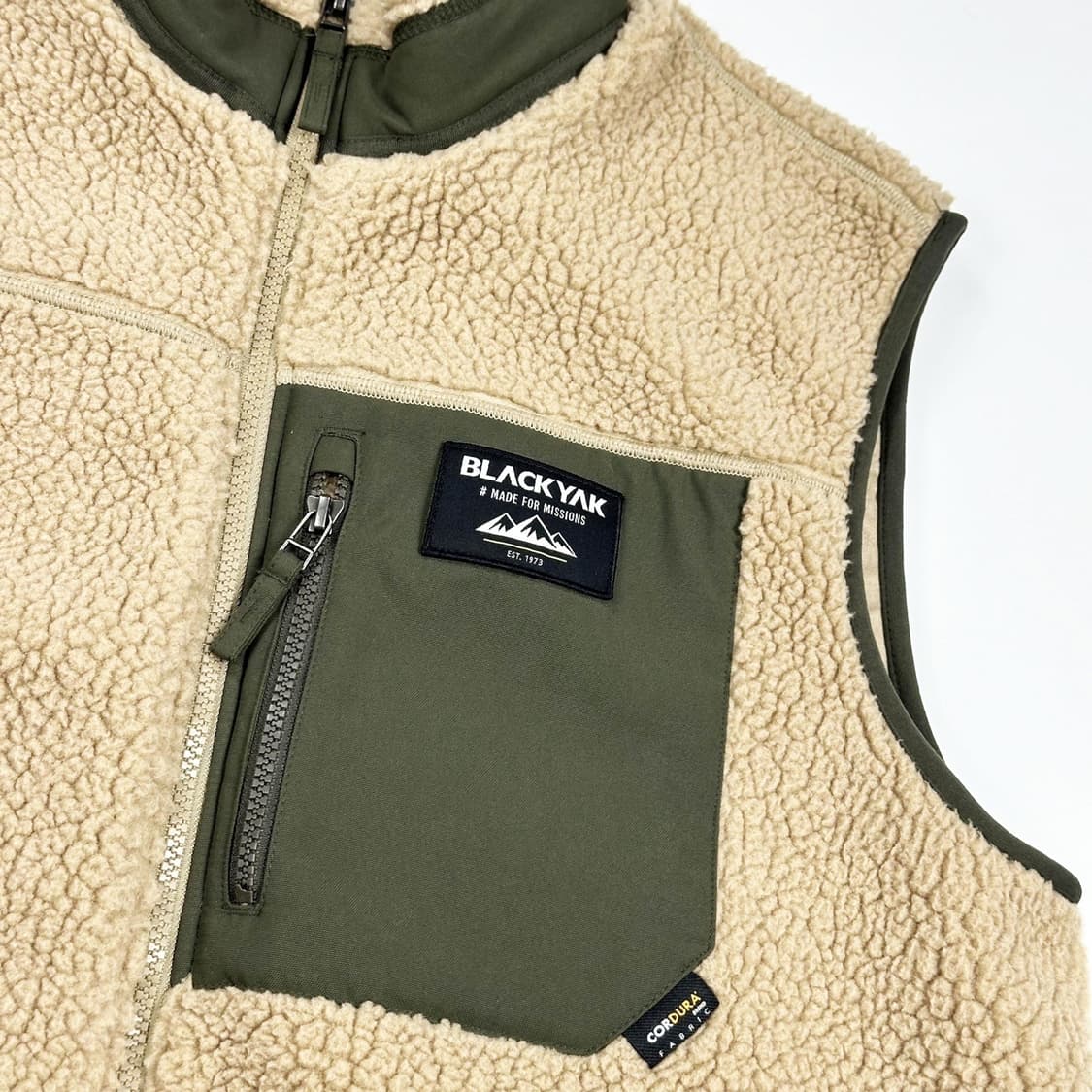 블랙야크 베이지 후리스 조끼 베스트 (XXL) 상품이미지3
