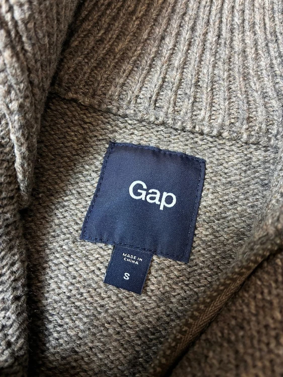 갭 GAP 00's Mock Neck 1/4 버튼 니트 PN7869 상품이미지7